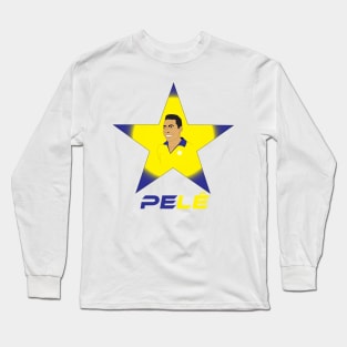 Pelé brazil 10 king of world Long Sleeve T-Shirt